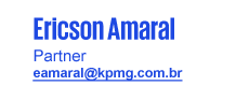 Ericson Amaral
Partner and International Tax and M&A Leader for KPMG Brazil
